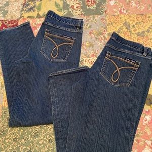 Calvin Klein Jeans Size 12. Two pairs available.